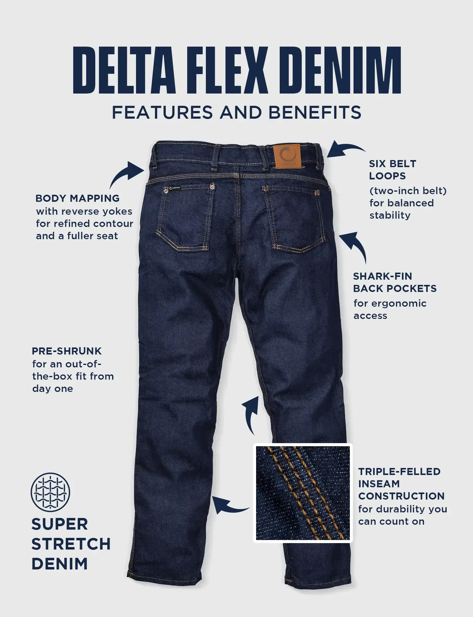 DELTA FLEX JEANS - STRAIGHT - Image 8