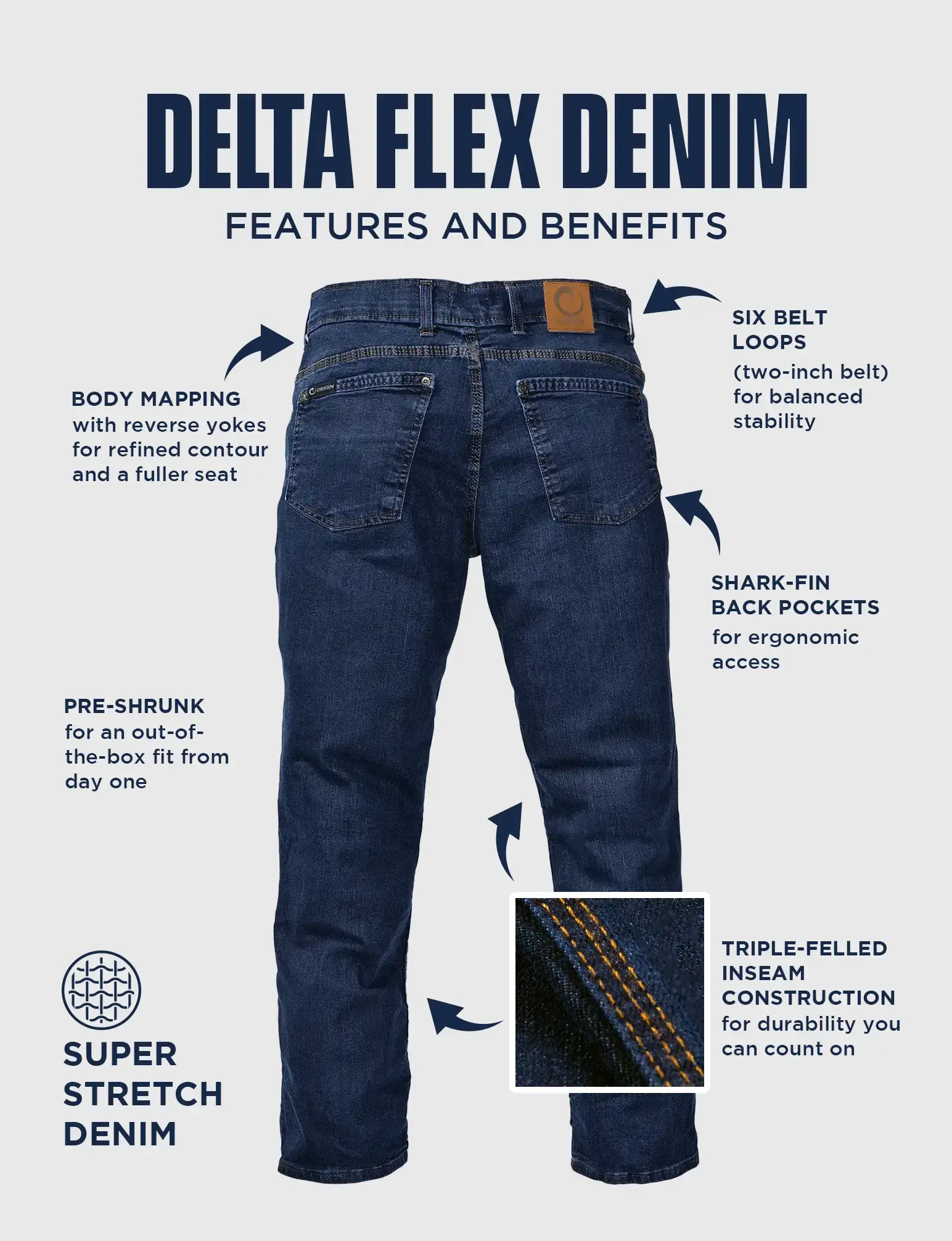 DELTA FLEX JEANS - STRAIGHT - Image 9