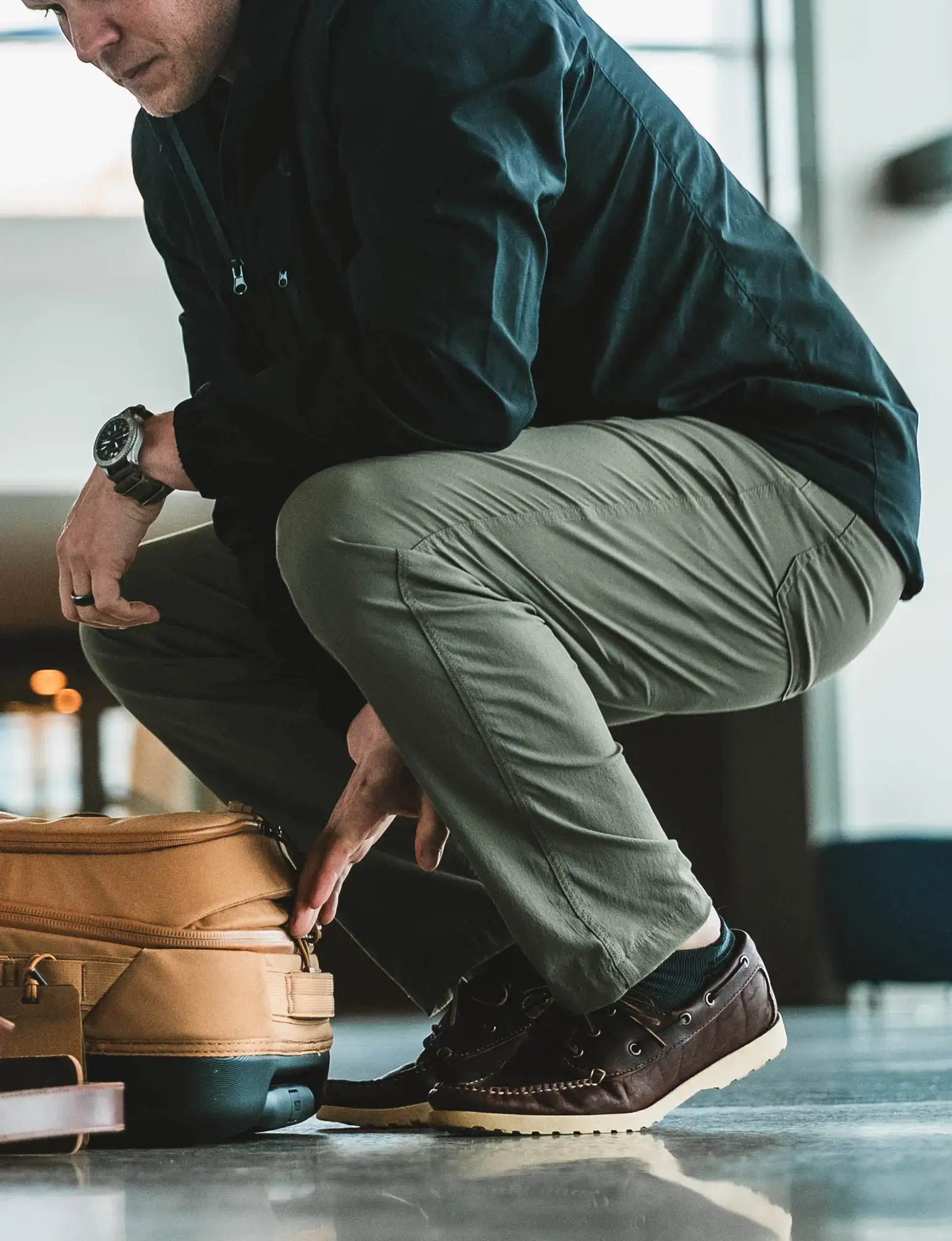 GTFO STRETCH WOVEN TRAVEL PANT-STRAIGHT - Image 25