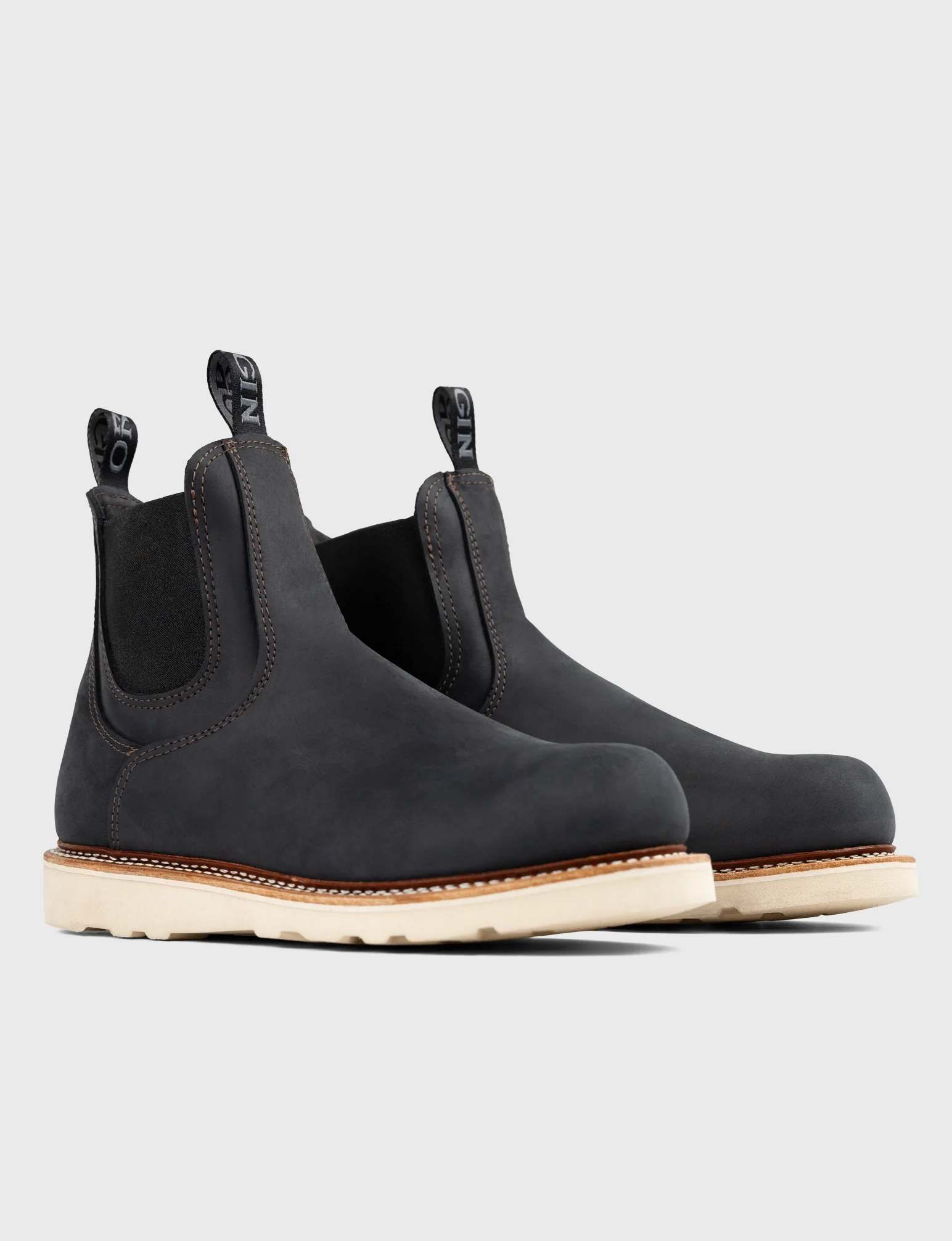 IRONSIDE CHELSEA BOOT NATURAL WEDGE SOLE - Image 3
