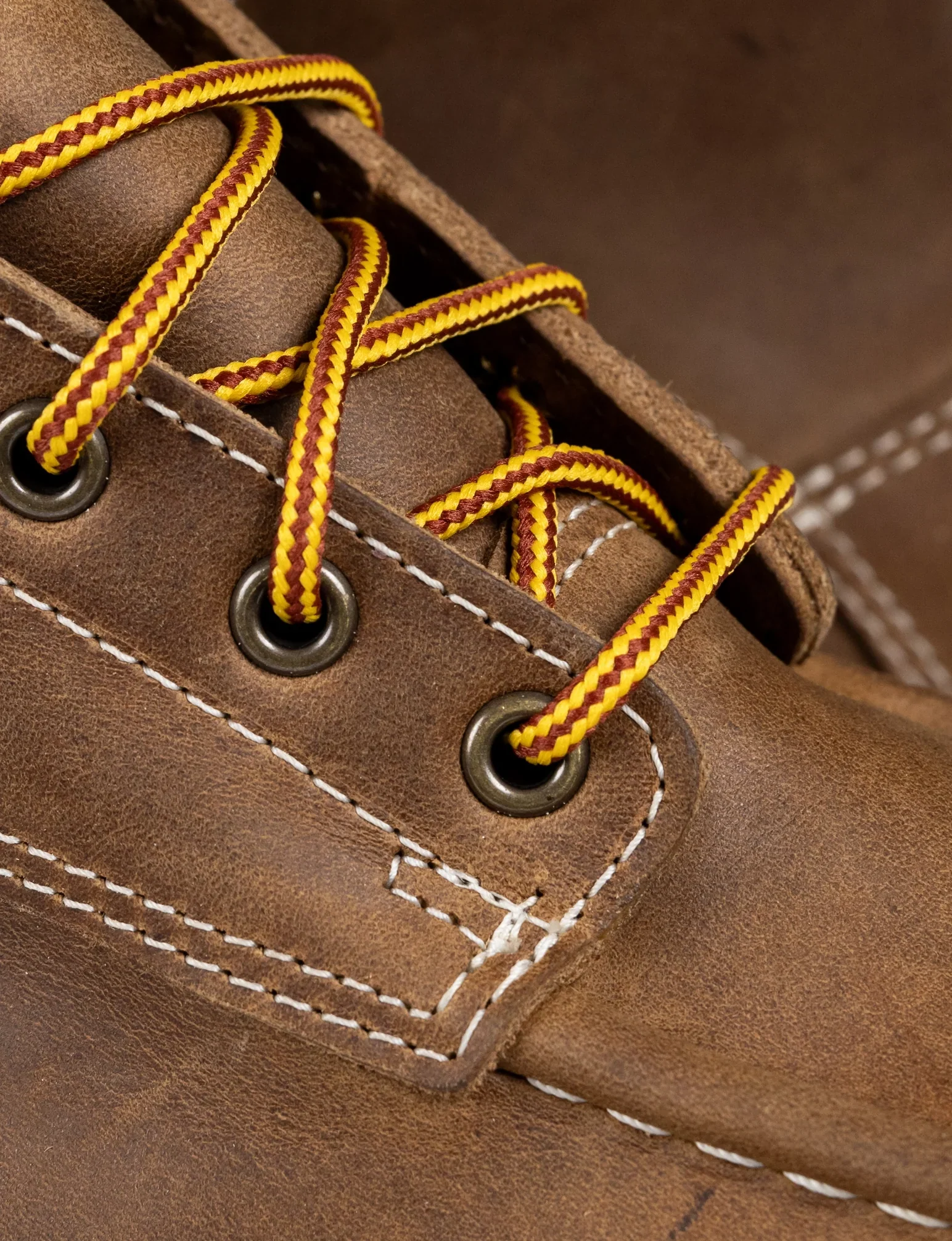 MAINE MOC STEEL TOE BOOT 6" - NATURAL WEDGE SOLE - GRADED QUALITY - Image 15