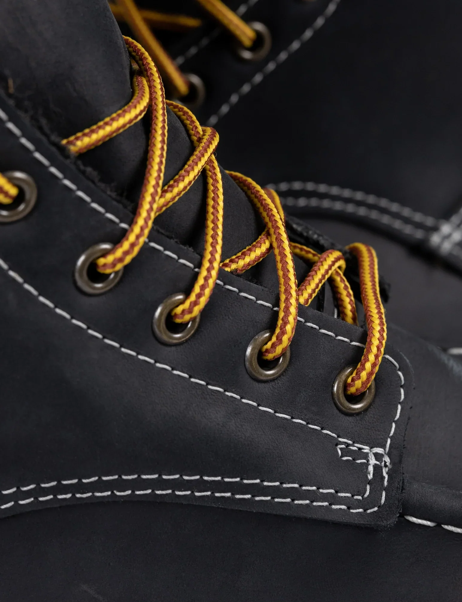 MAINE MOC STEEL TOE BOOT 8" - NATURAL WEDGE SOLE - GRADED QUALITY - Image 11