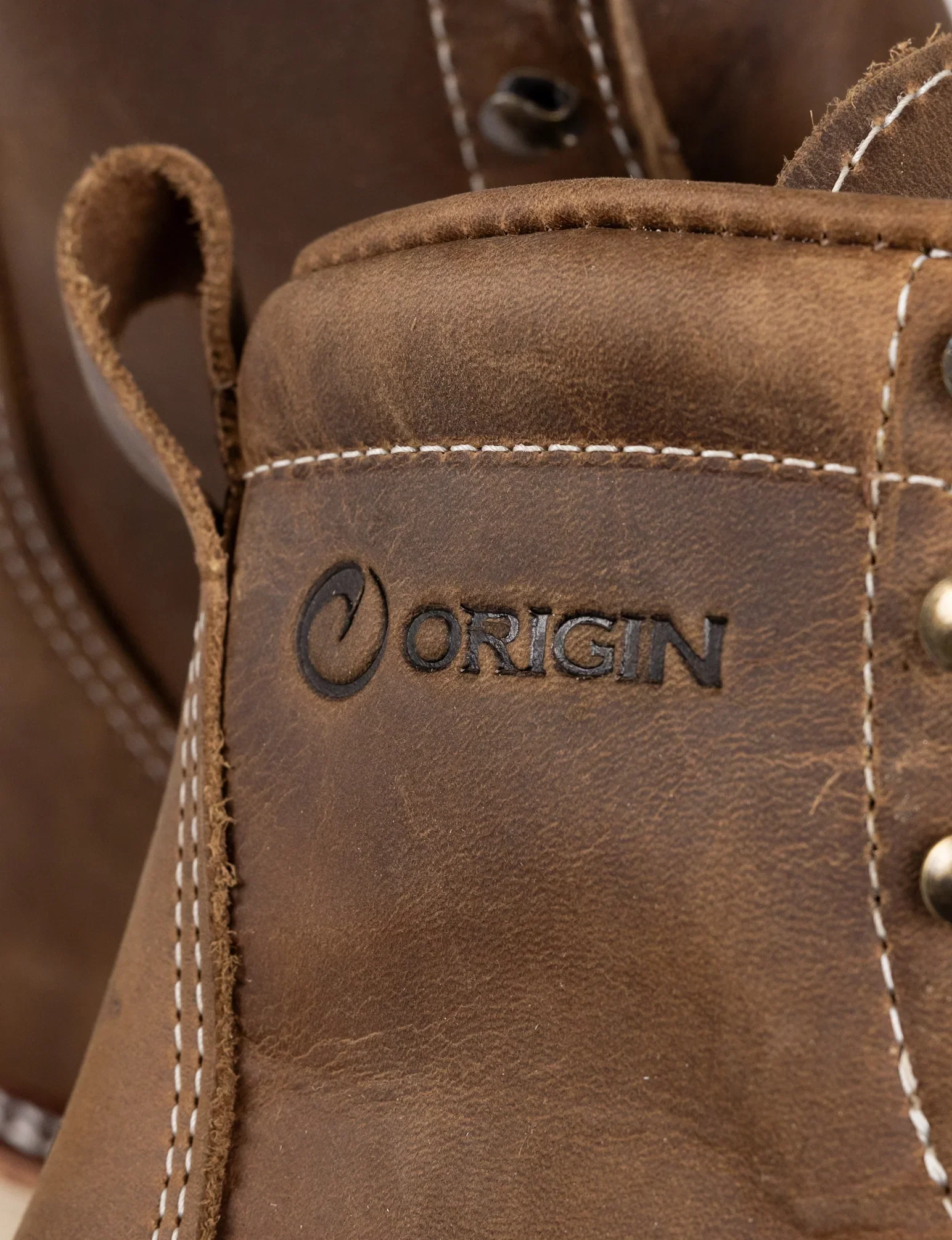 MAINE MOC STEEL TOE BOOT 8" - NATURAL WEDGE SOLE - GRADED QUALITY - Image 16