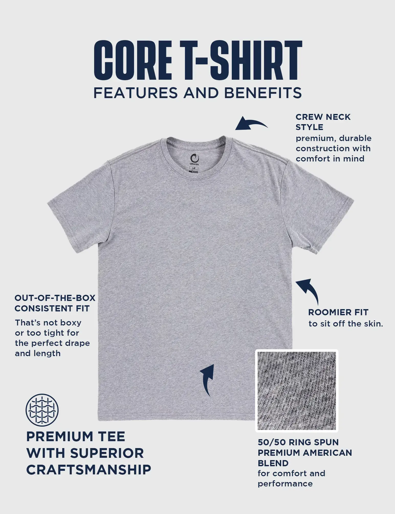 ORIGIN® CORE T-SHIRT - Image 65